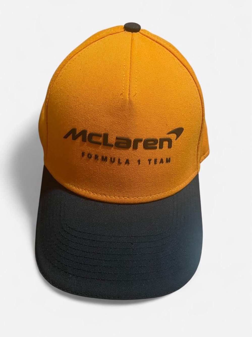 McLaren Formula 1 Team Orange and Black Cap
